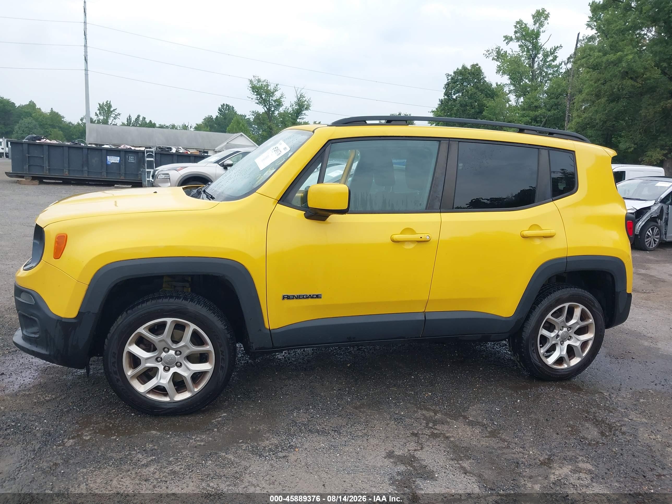 2016 JEEP RENEGADE LATITUDE