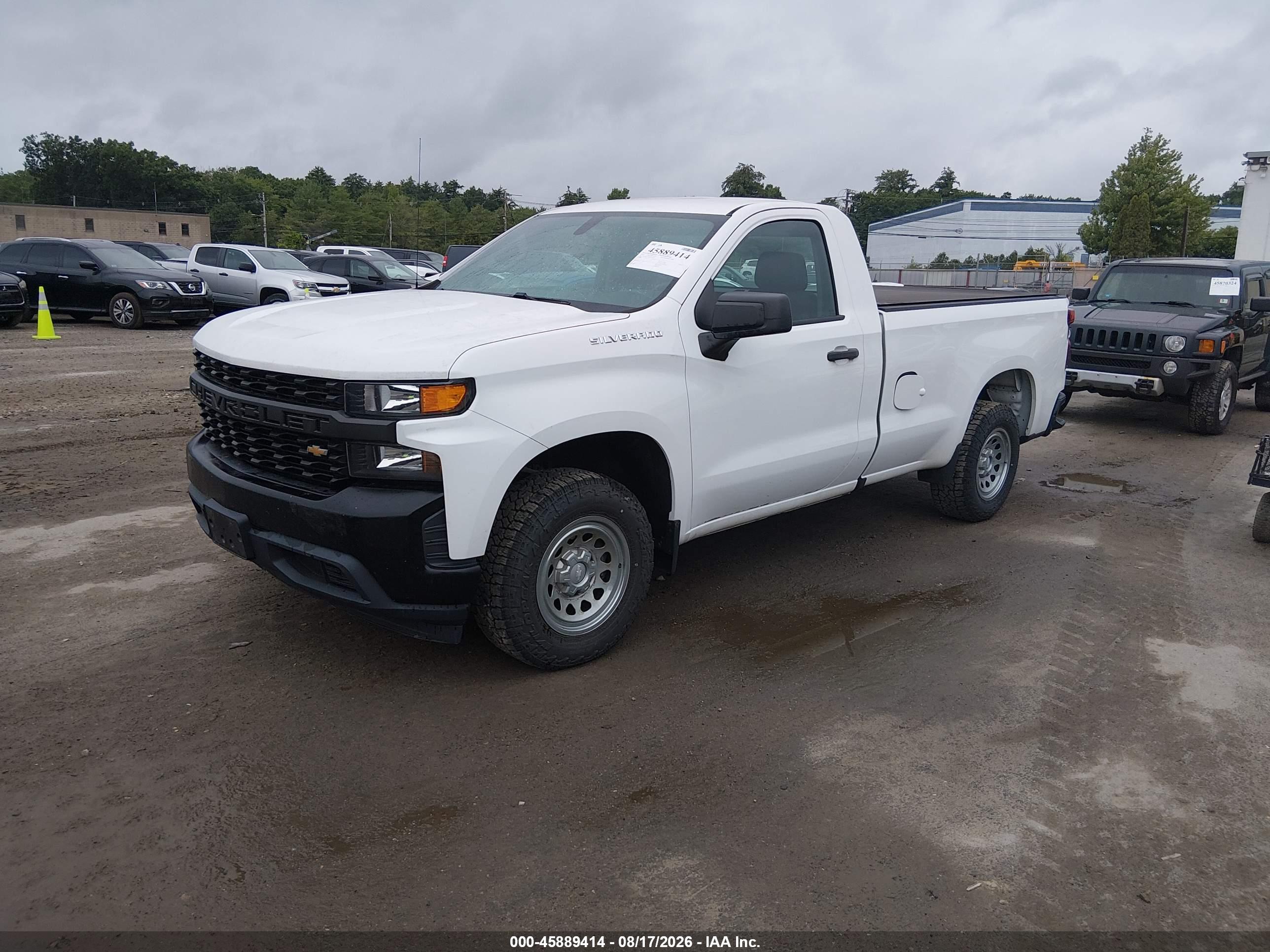 2019 CHEVROLET SILVERADO 1500 WORK TRUCK — I2