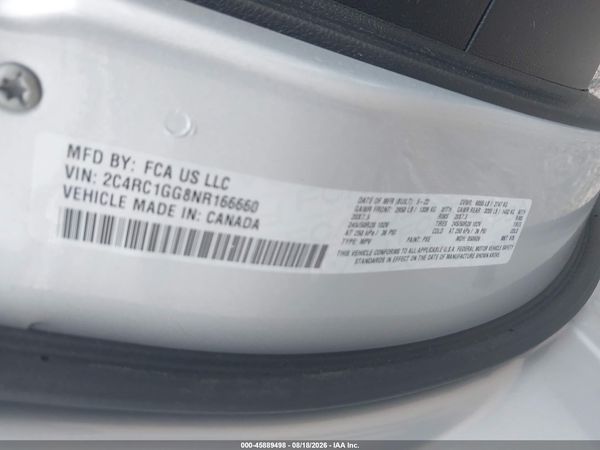2022 CHRYSLER PACIFICA LIMITED