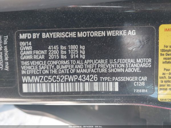 2015 MINI COUNTRYMAN COOPER S