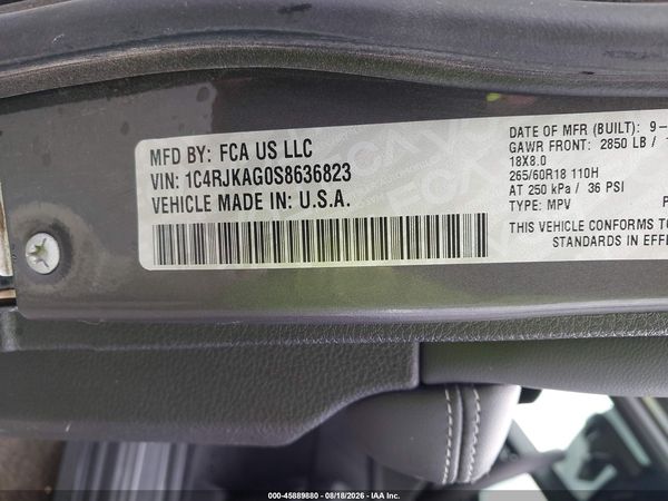 2025 JEEP GRAND CHEROKEE L ALTITUDE X 4X4