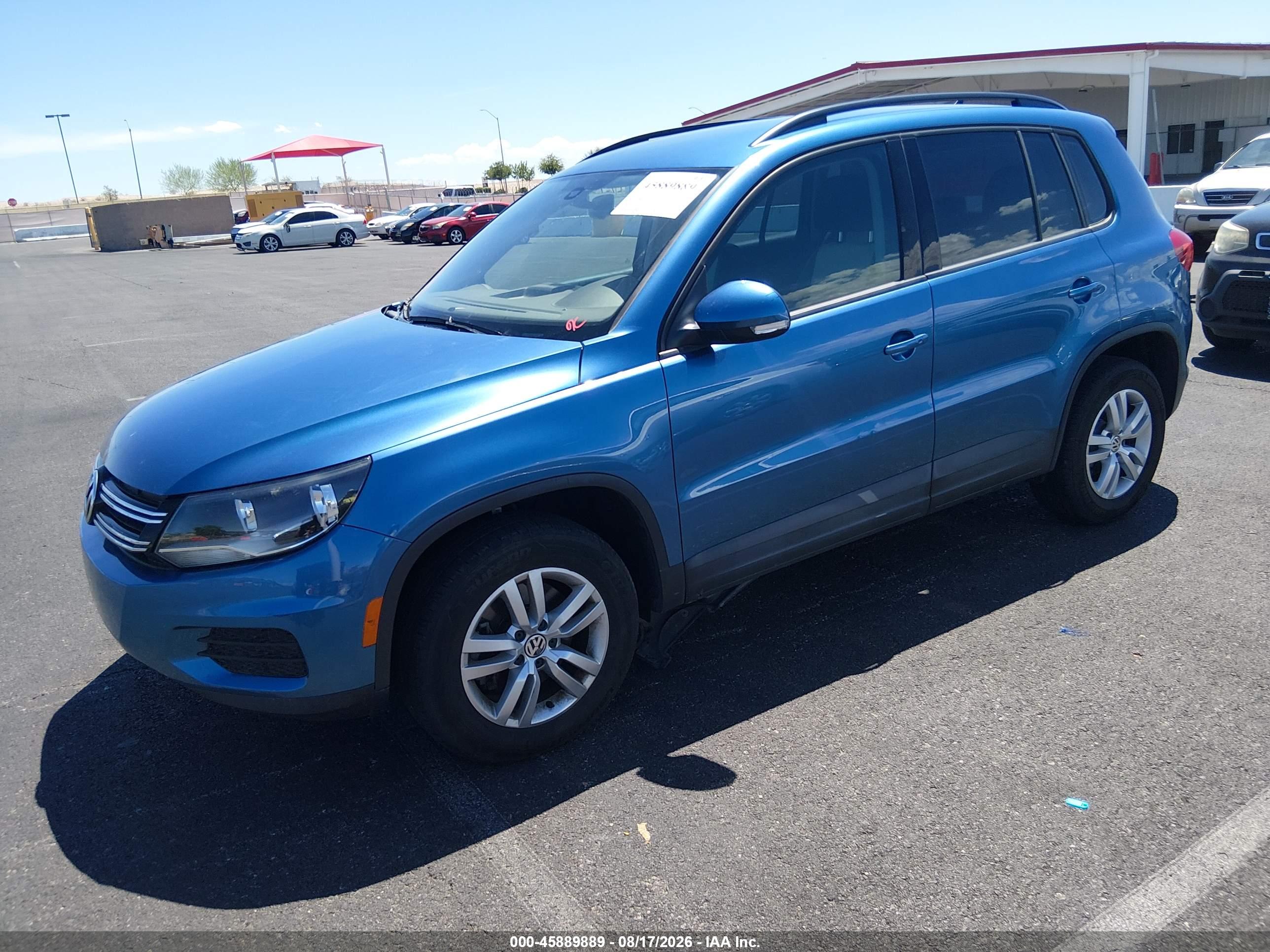 2017 VOLKSWAGEN TIGUAN 2.0T/2.0T S — I2
