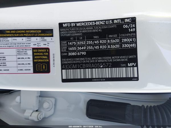2024 MERCEDES-BENZ EQE 350 SUV 4MATIC