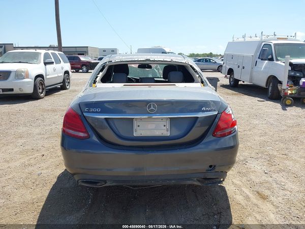 2015 MERCEDES-BENZ C 300 4MATIC