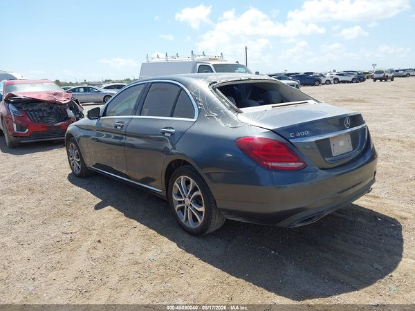 2015 MERCEDES-BENZ C 300 4MATIC