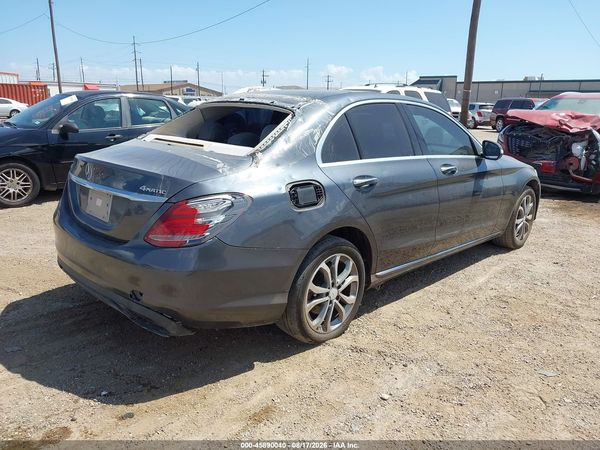 2015 MERCEDES-BENZ C 300 4MATIC