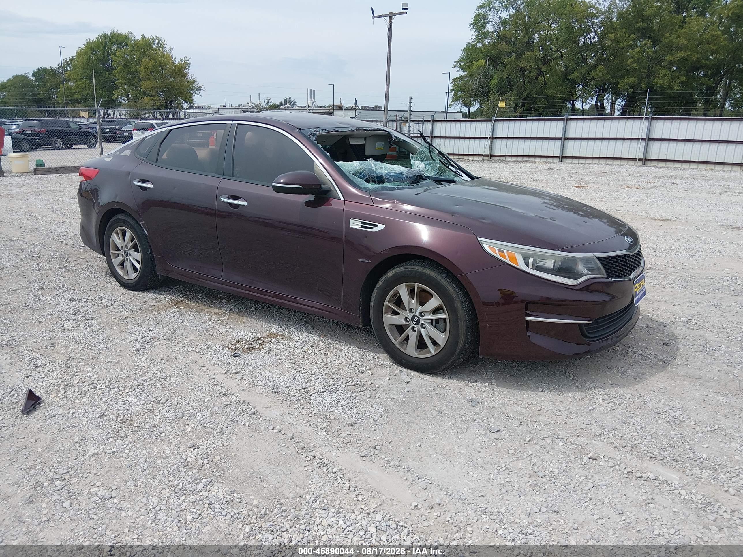 2016 KIA OPTIMA LX