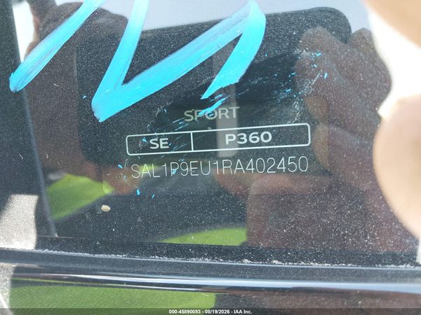 2024 LAND ROVER RANGE ROVER SPORT SE