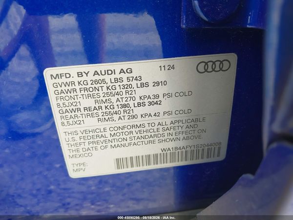 2025 AUDI SQ5