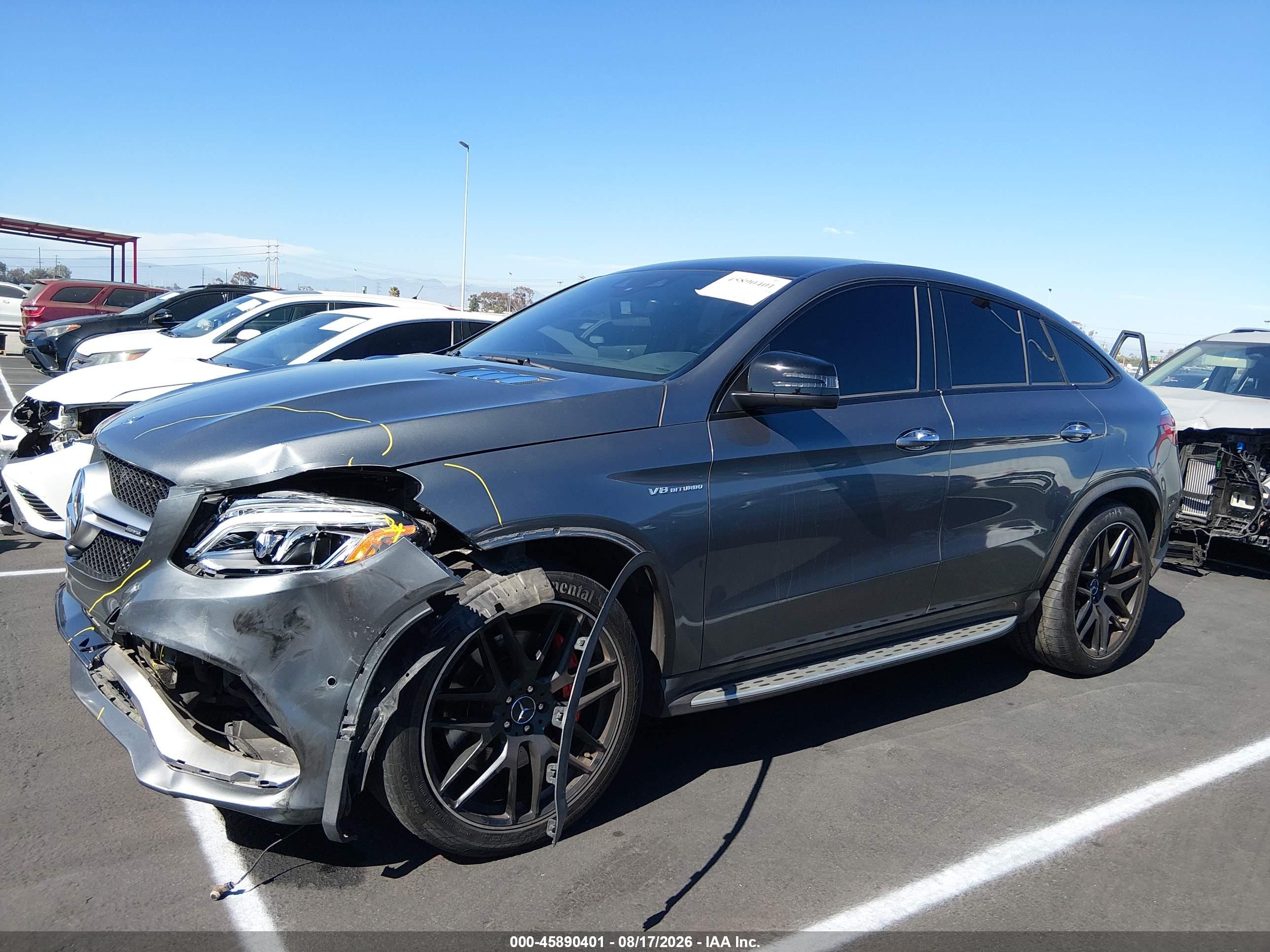 2017 MERCEDES-BENZ AMG GLE 63 COUPE S 4MATIC