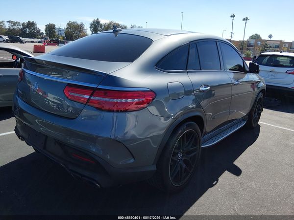 2017 MERCEDES-BENZ AMG GLE 63 COUPE S 4MATIC