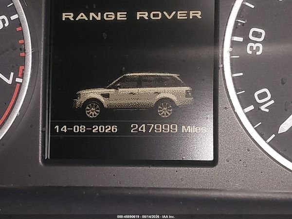 2013 LAND ROVER RANGE ROVER SPORT SUPERCHARGED