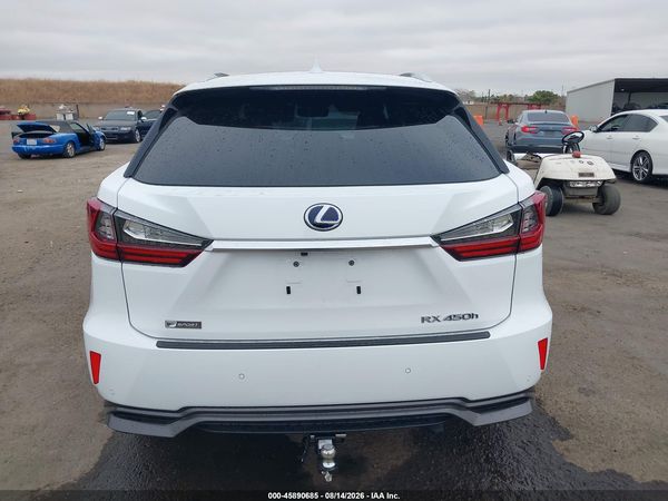 2019 LEXUS RX 450H F SPORT