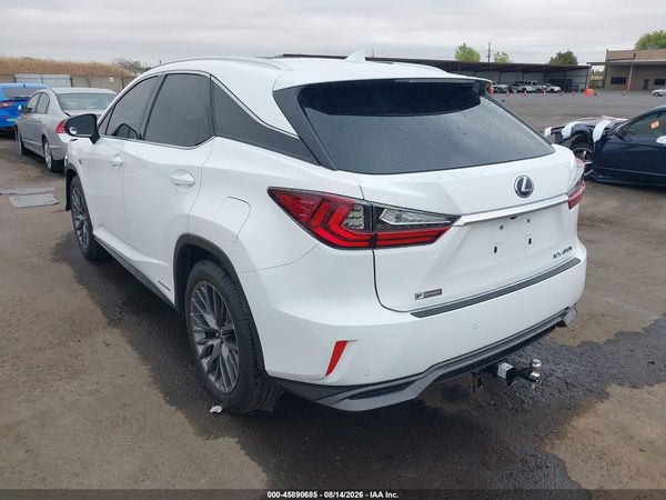 2019 LEXUS RX 450H F SPORT