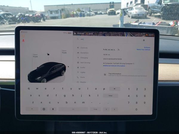 2023 TESLA MODEL 3 REAR-WHEEL DRIVE