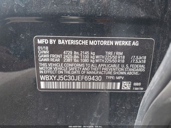 2018 BMW X2 XDRIVE28I