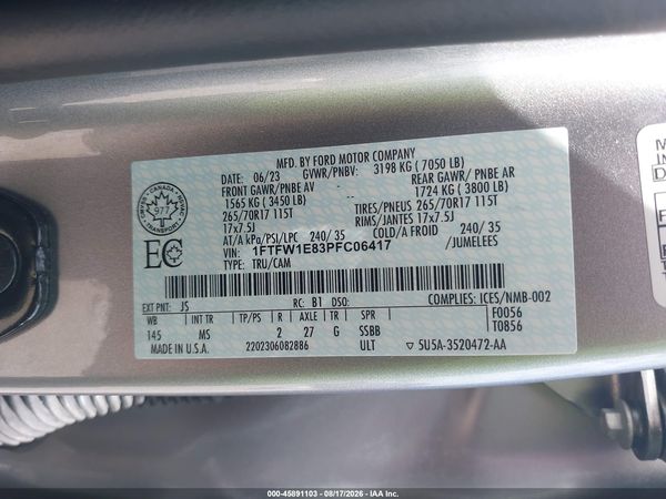2023 FORD F-150 XLT