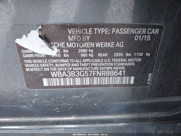 2015 BMW 328I XDRIVE