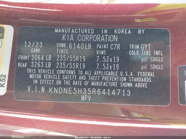 2024 KIA CARNIVAL MPV SX PRESTIGE