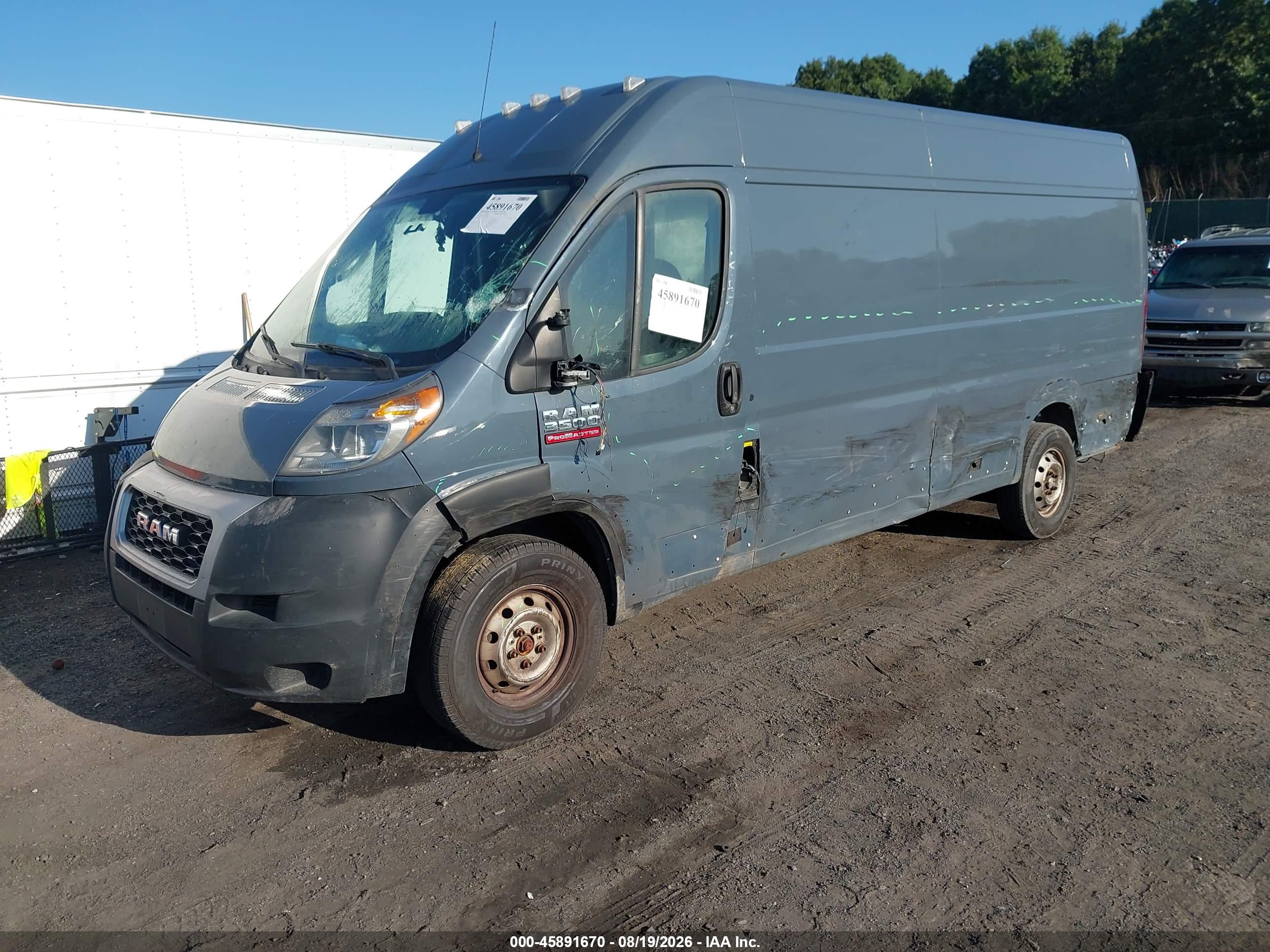 2020 RAM PROMASTER 3500 — I2