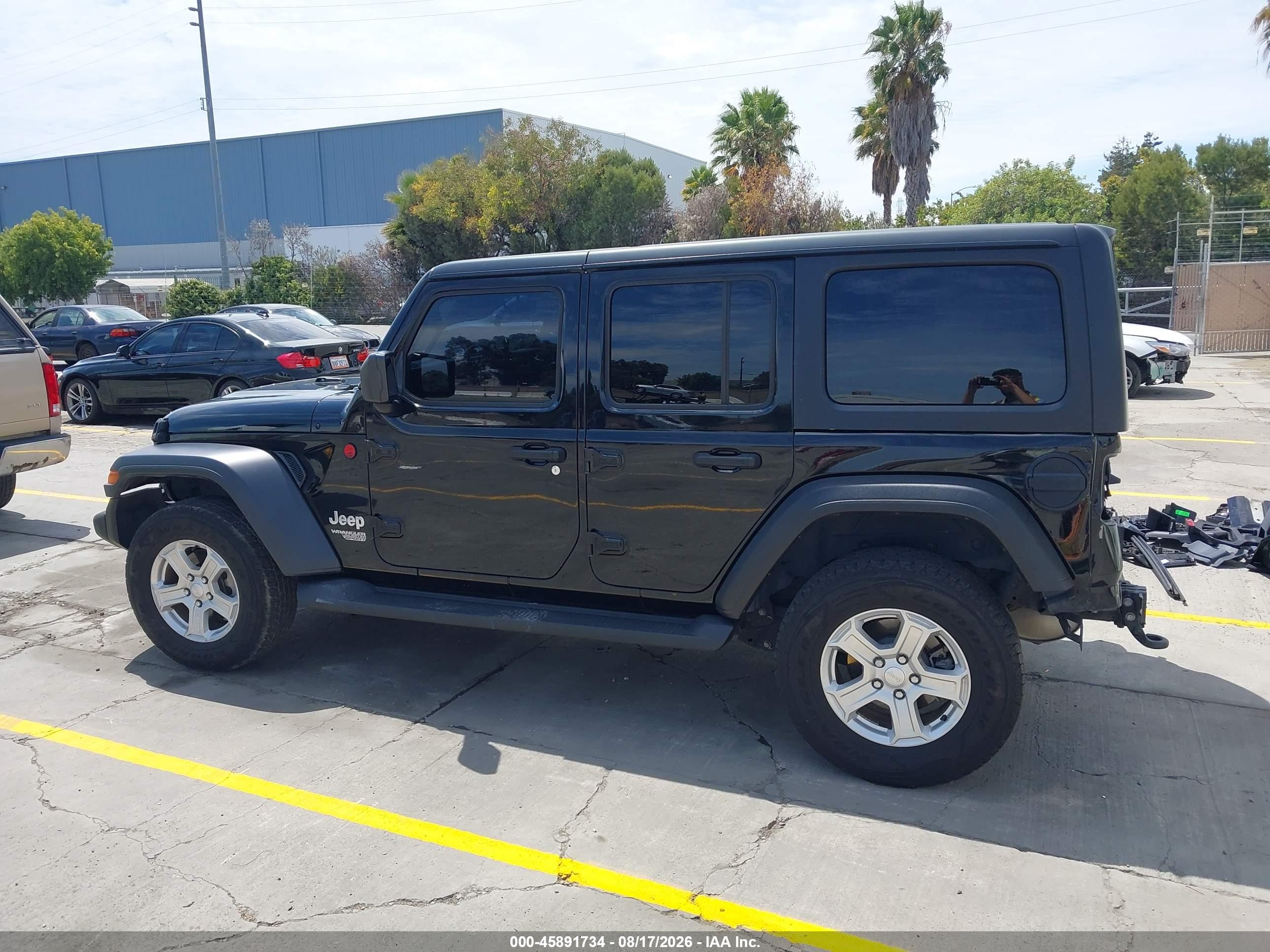 2020 JEEP WRANGLER UNLIMITED SPORT S 4X4