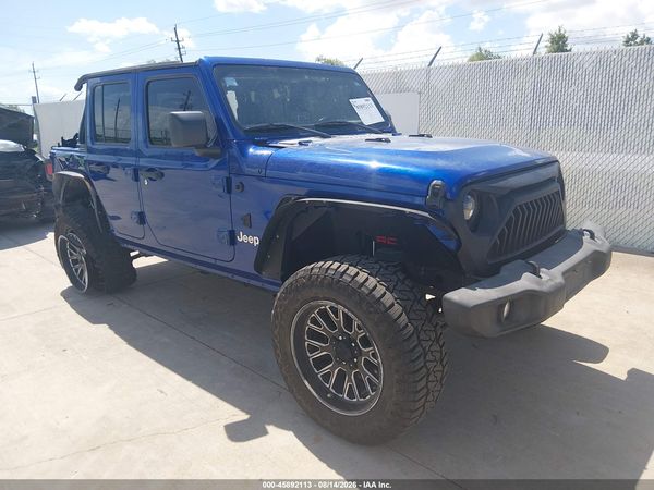 2019 JEEP WRANGLER UNLIMITED SPORT S 4X4