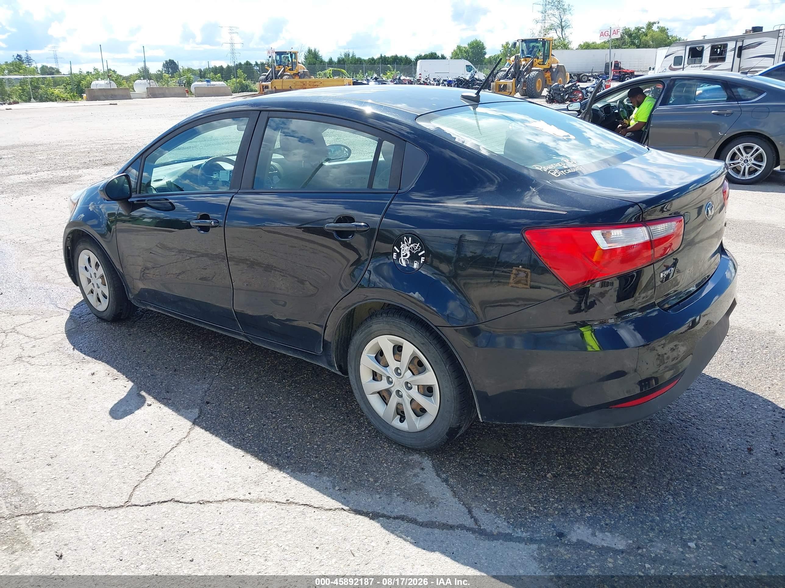 2017 KIA RIO LX
