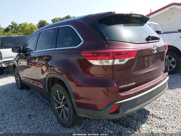 2018 TOYOTA HIGHLANDER XLE