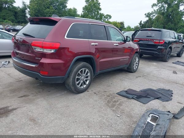 2016 JEEP GRAND CHEROKEE LIMITED
