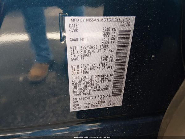 2026 NISSAN MURANO PLATINUM