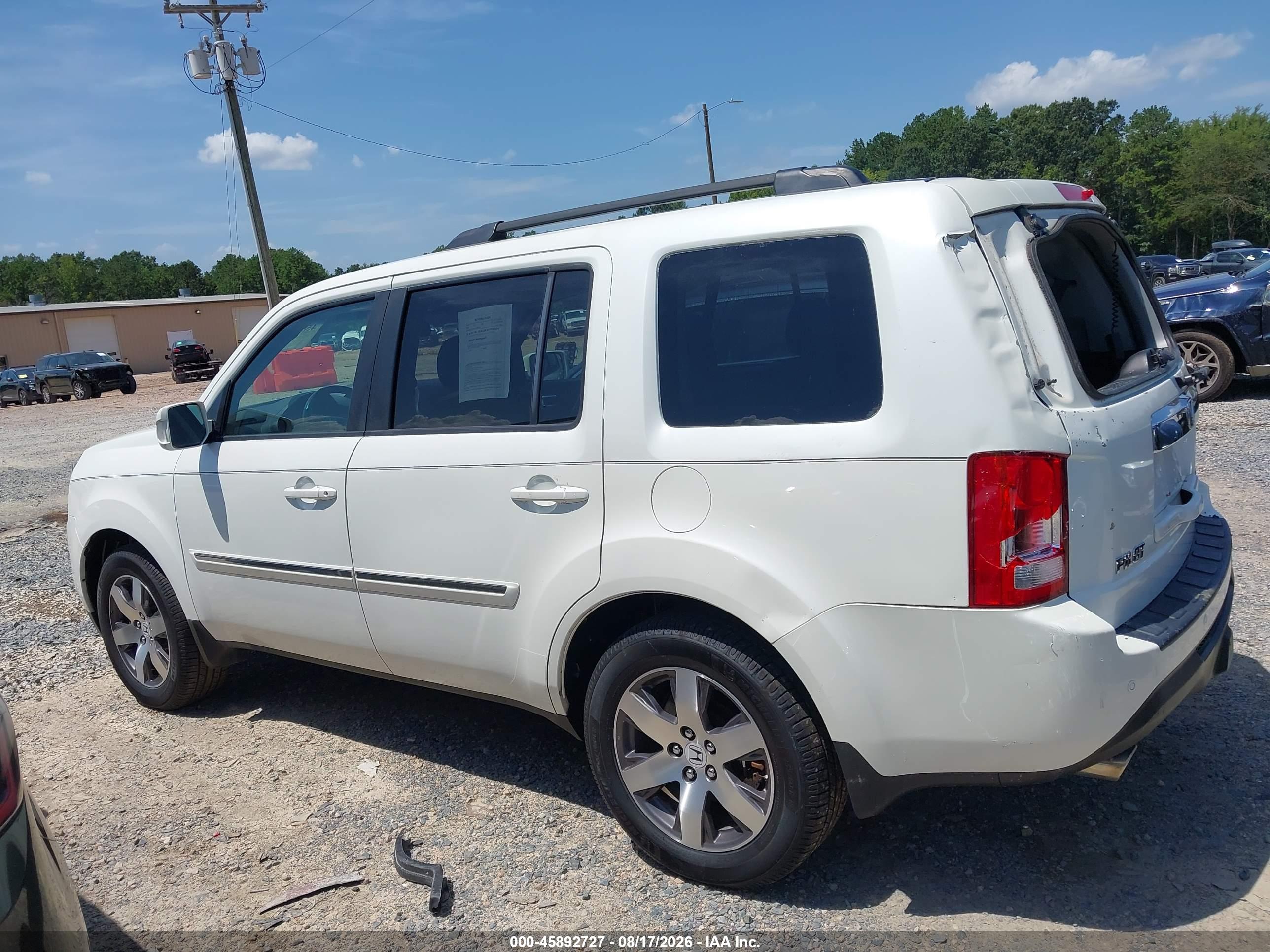 2012 HONDA PILOT TOURING