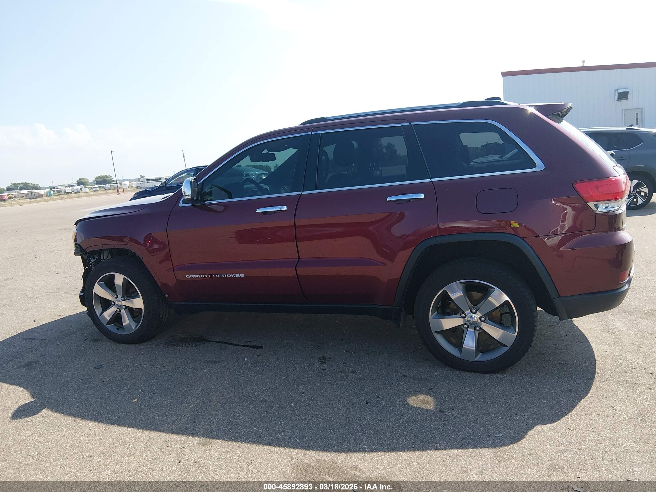 2016 JEEP GRAND CHEROKEE LIMITED