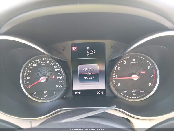 2015 MERCEDES-BENZ C 300 4MATIC