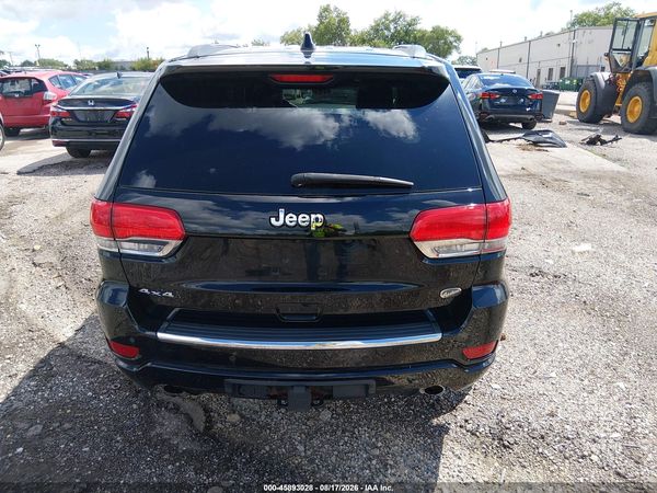 2017 JEEP GRAND CHEROKEE OVERLAND