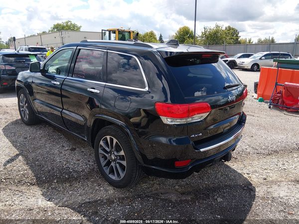 2017 JEEP GRAND CHEROKEE OVERLAND