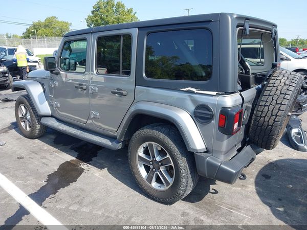 2019 JEEP WRANGLER UNLIMITED SAHARA 4X4
