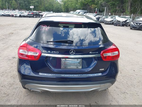 2017 MERCEDES-BENZ GLA 250 4MATIC