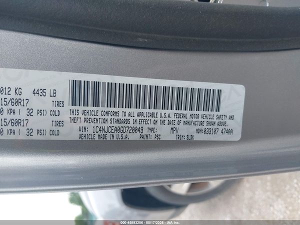 2016 JEEP COMPASS HIGH ALTITUDE EDITION