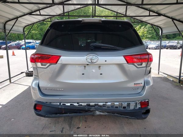 2019 TOYOTA HIGHLANDER XLE