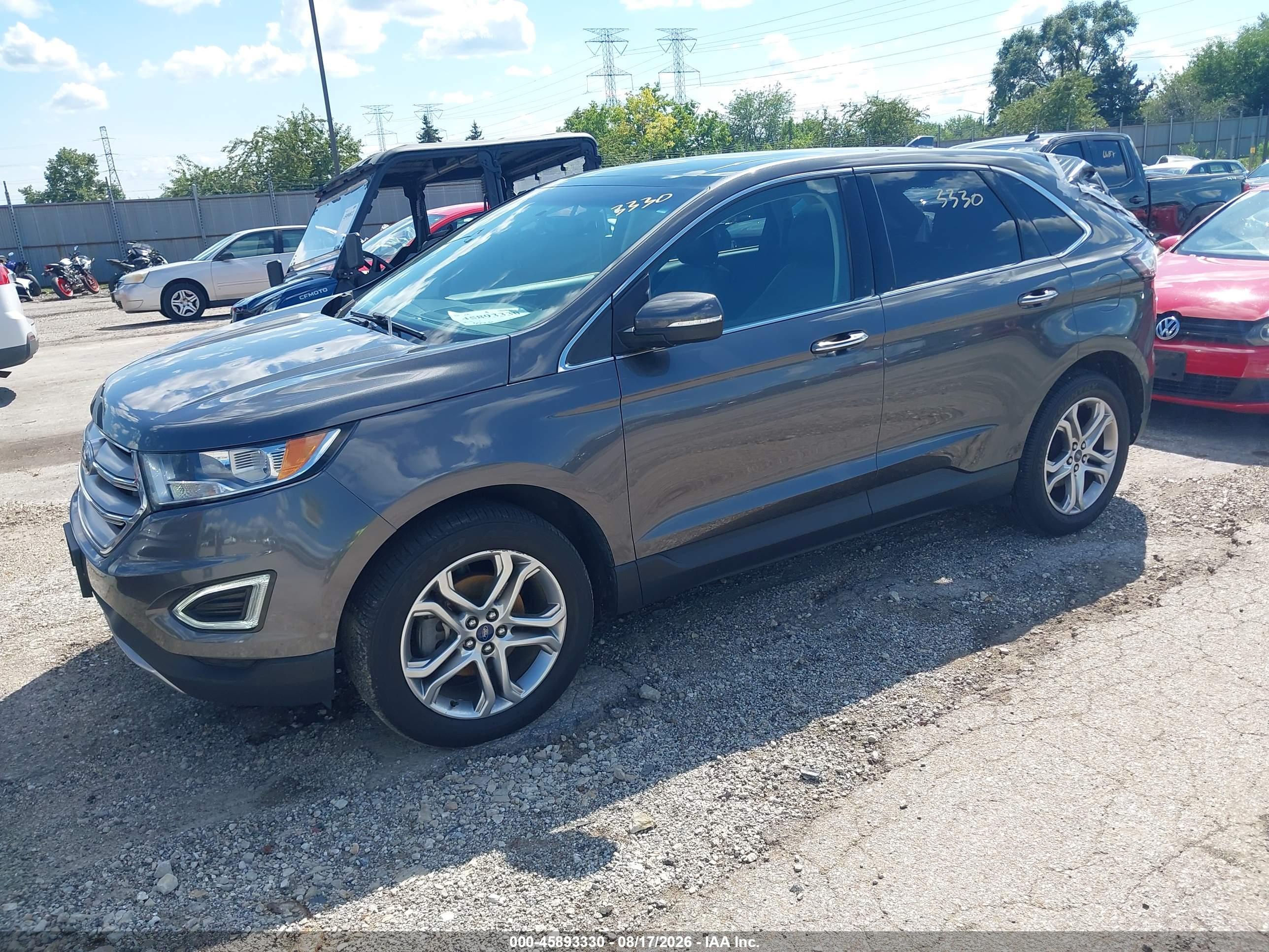 2018 FORD EDGE TITANIUM — I2