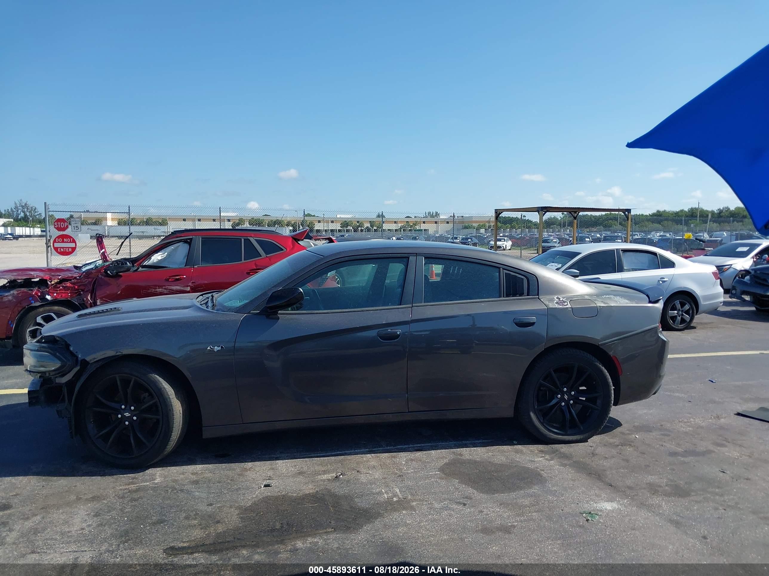 2018 DODGE CHARGER SXT RWD