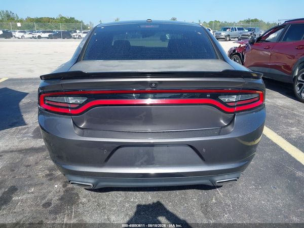 2018 DODGE CHARGER SXT RWD
