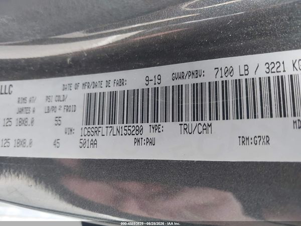 2020 RAM 1500 REBEL — I9