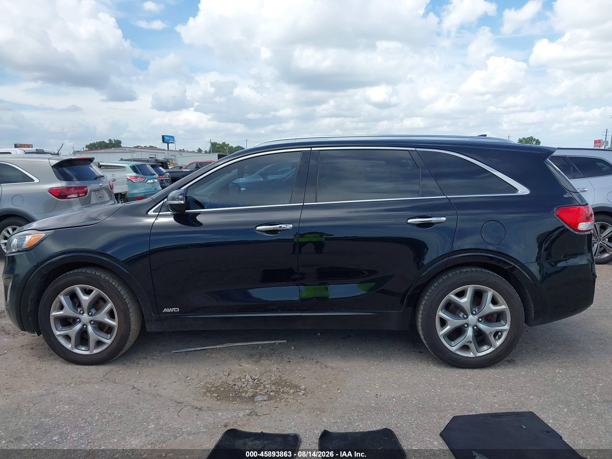 2018 KIA SORENTO 3.3L SX