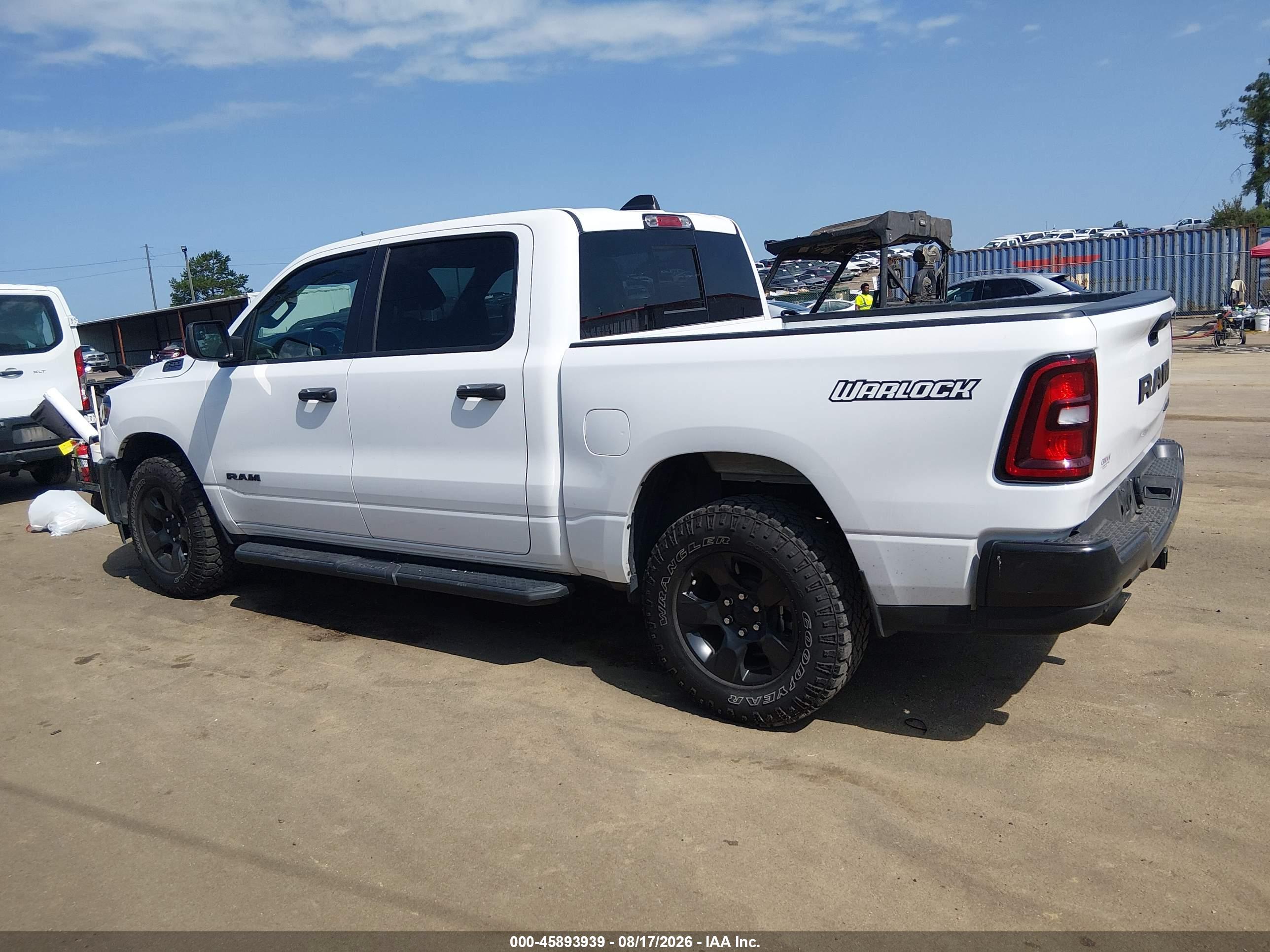 2025 RAM 1500 WARLOCK  4X4 5'7 BOX