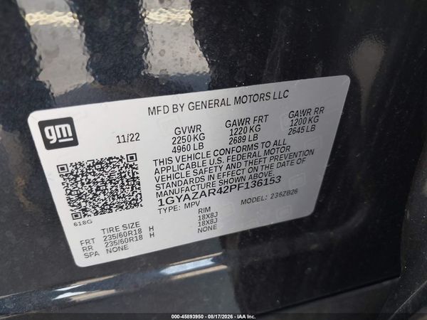 2023 CADILLAC XT4 FWD LUXURY