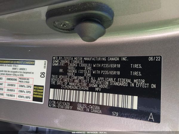 2022 LEXUS RX 350 350 Premium