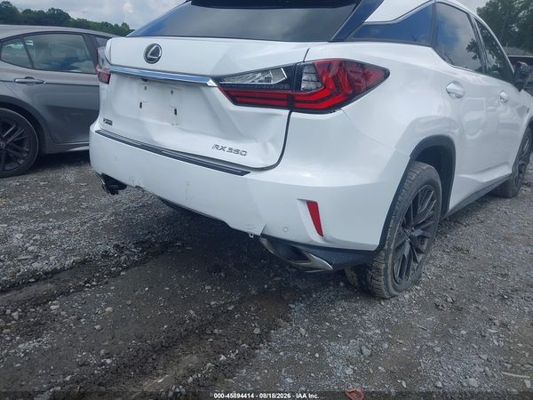 2017 LEXUS RX 350 F SPORT