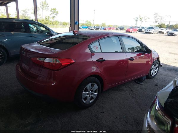 2016 KIA FORTE LX