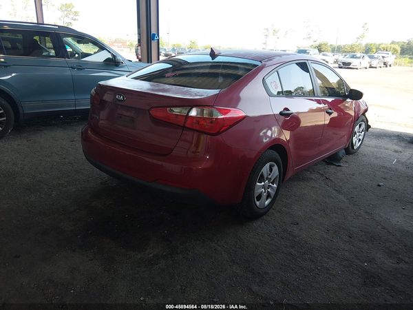 2016 KIA FORTE LX